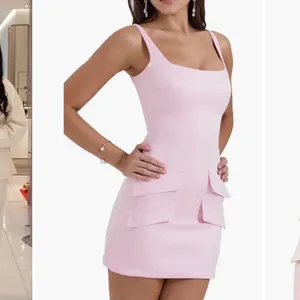 NWT House of CB Cosette Sleeveless Satin Cocktail Minidress HOUSE OF CB thumbnail 3