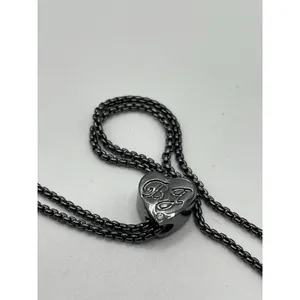 Betsey Johnson Glow In The Dark Adjustable Halloween Skeleton Necklace Goth thumbnail 7
