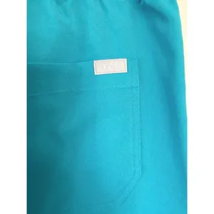FIGS Teal Scrub Pants Drawstring Elastic Waist – Size L (34–39) Inseam 30 thumbnail 4