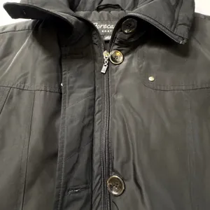 Forecaster of Boston Black Coat Womens Small Zip Up Button Adjustable‎ Jacket thumbnail 4
