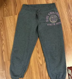 Pink joggers. Small great condition and super comfy. thumbnail 1