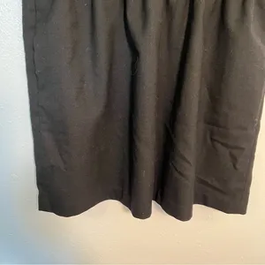 J. Crew Factory Women's Size 6 Sidewalk Skirt Black Wool Blend Pockets 95435‎ thumbnail 10