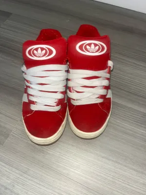 Red Adidas Campus Sneakers thumbnail 2