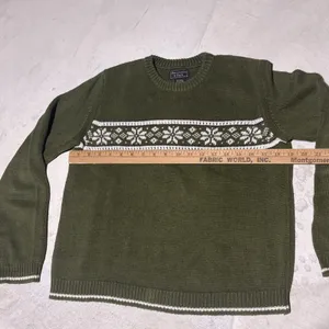 Vintage Abercrombie & Fitch Sweater Women's SZ L Ribbed 80s/90s Hong Kong thumbnail 6