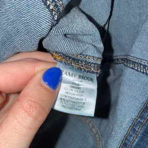 Ramy Brook Denim Mini Dress Womens‎ 26 Blue Excellent Button Front Sleeveless thumbnail 3