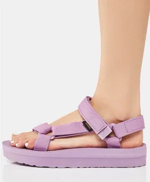 Teva Lavender Platform Strappy Sandals thumbnail 1