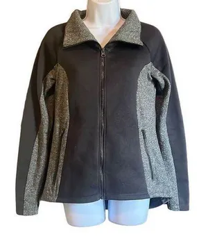 Columbia High Neck Full Zip Raglan Long Sleeves Fleece Jacket Size S thumbnail 1