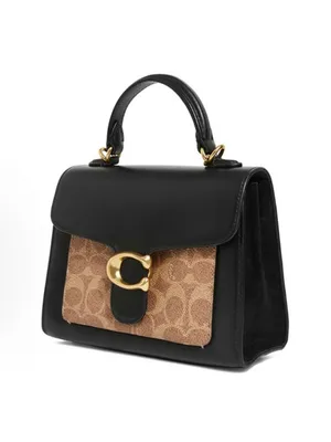 Coach Tabby Crossbody Top Handle 20 In Signature Canvas 870 thumbnail 2