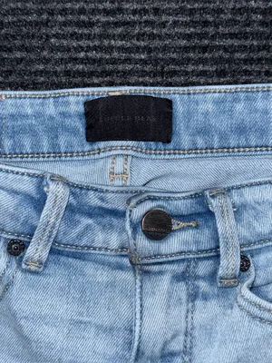 Buckle Black Fit No 23 Cropped Wide Leg Jeans Sz 24 x 27 Light Wash BBX1004A thumbnail 8