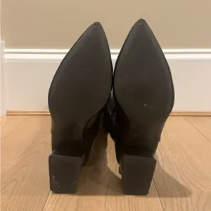 🍁 Journee Landree Wide Calf Black Heeled Boots, Size 11 thumbnail 14