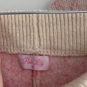 Pink Lily Cream Multi Fair Isle Knit Sweater Short Set thumbnail 6