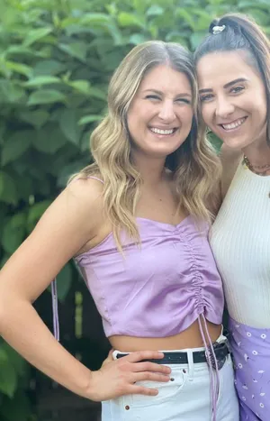 Forever 21 Silk Crop Top thumbnail 1