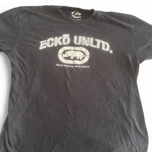 Ecko Unltd Rhino Logo Black Graphic T-Shirt Men's XL Y2K Streetwear thumbnail 2