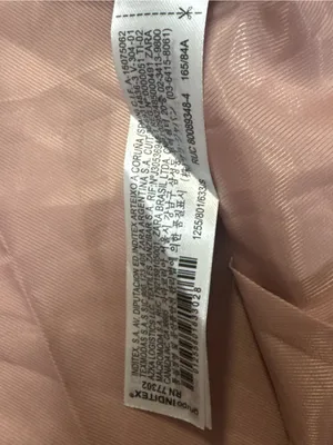 ZARA Cream Two-Button Tailored Blazer thumbnail 6