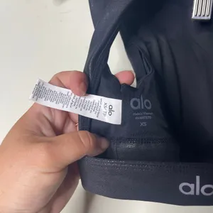 Alo Yoga Super Shine Flash sports bra open back sz XS thumbnail 4