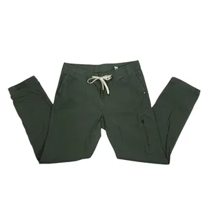 VUORI Ripstop DuraTerra Pant Women M Army Green Outdoor Hiking Travel Light EUC thumbnail 7