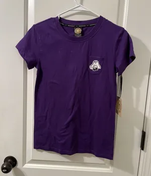 East Carolina University ECU Pirates Womens Juniors Short Sleeve T-Shirt Size M thumbnail 1