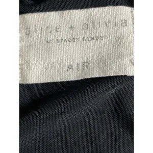 Alice + Olivia Rydel Black Sleeveless Gym Athletic Activewear Crop Tank Top S/M thumbnail 5