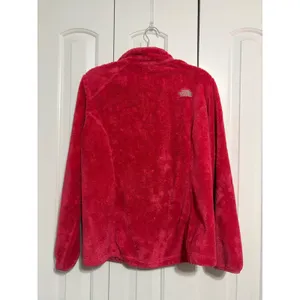 The North Face Osito Fleece Jacket Full Zip Raspberry Pink Soft Plush Large thumbnail 2