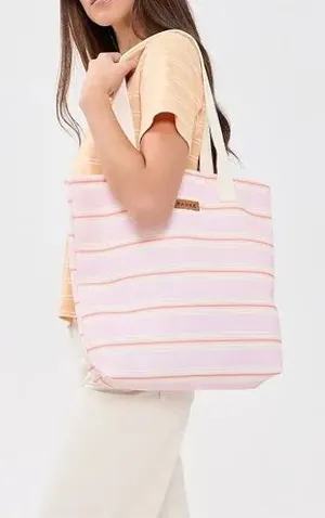 Parke x Shopbop pink rose stripe tote bag limited edition sold out style thumbnail 1
