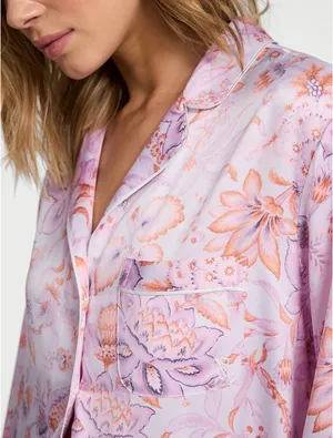 Victoria’s Secret Butterfly Satin Long Pajama Set size XXL thumbnail 3