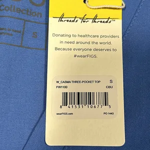 NWT Figs Casma Three-Pocket Scrub Top Sz S thumbnail 5