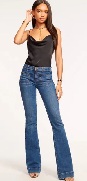 Ramy Brook Hunter High Rise Medium Wash Jeans size 25 thumbnail 1