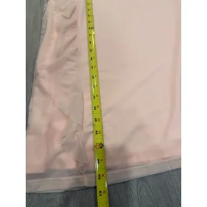 Glamorous Pink Ruffle Maxi Dress Sheer Layer Romantic Cottagecore Boho thumbnail 5