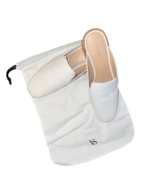 Via Spiga Bibiane Cream Mules Slip-On Square Toe Shoes Leather Size 7 NWOT thumbnail 7