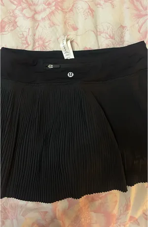 Lululemon Pleat To Street Skirt Black thumbnail 3