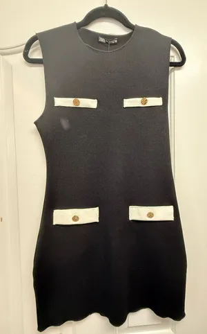 ZARA Black Dress thumbnail 1
