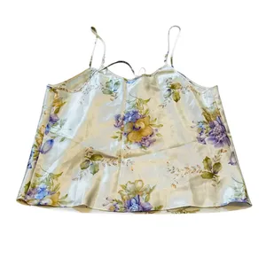 Secret Treasures Vintage Y2K Satin Cami Top Ruffle Lace Bow Fairy Feminine Coquette Whimsy thumbnail 4