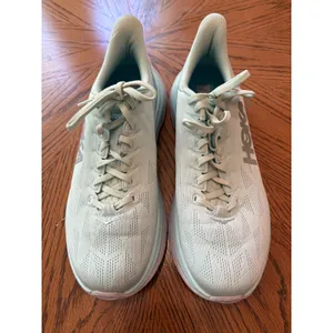 Hoka Mach 4 Running Shoes Womens 9 Blue Glass Seafoam 1113529 BGCS thumbnail 4
