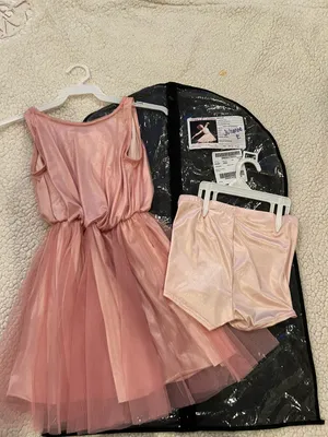 Dance Costume Pink Size XXS thumbnail 5
