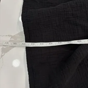 Boden Dress Womens Size 8 Black Muslin Crinkle Gauze Sleeveless Short thumbnail 5