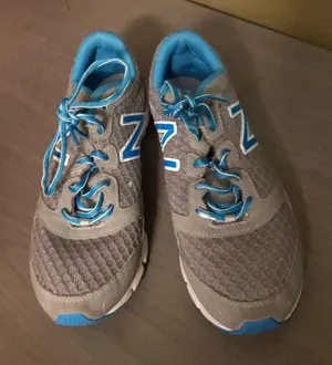 New Balance 630V2 sneakers size 10 great shape gray and teal breathable comfort thumbnail 1
