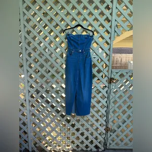 Pilcro The Madi Front-Slit Denim Dress thumbnail 2