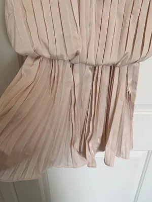 Böhme DO+BE Blush Pink Pleated Sleeveless Dress with Shorts thumbnail 9