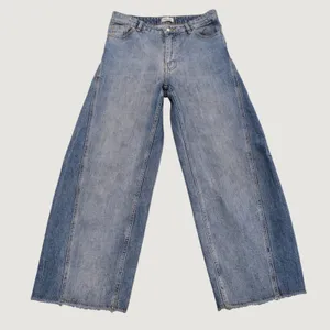 Baum und Pferdgarten Naima Jeans Womens Blue Two Tone Wide Leg 36 Streetwear thumbnail 1