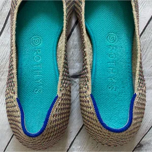 Rothy’s The Point Multi Metallic Flats thumbnail 14