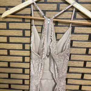 Revamped Tan‎ Lace Dress Size XS thumbnail 5