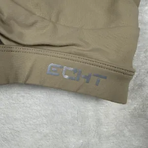 ECHT Arise V-Back Sports‎ Bra Womens Small Taupe Tan Criss Cross Strappy Workout thumbnail 2