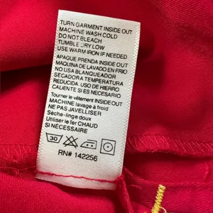 Figs Scrub Top Women’s XS Stretch Pockets Pink/Red Medical Wear thumbnail 11