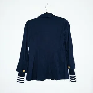 CAbi Classic Navy Blue Grand Slam Nautical Blazer Size 4 thumbnail 8
