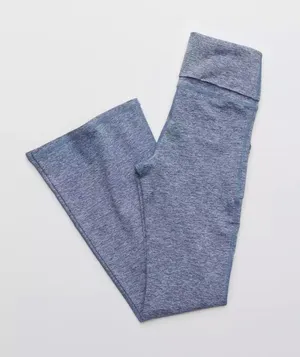 Aerie XS REGULAR OFFLINE By The Hugger High Waisted Foldover Flare Legging BNWTS $55.00 NEW thumbnail 1