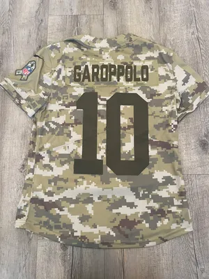 NFL Dri-Fit, Team Apparel, Military Tribute, San Francisco 49ers Jersey thumbnail 3