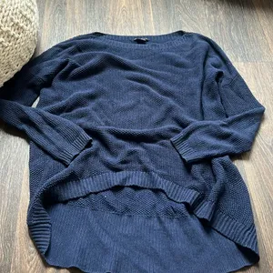 Theory Blue Oversized Sweater thumbnail 1