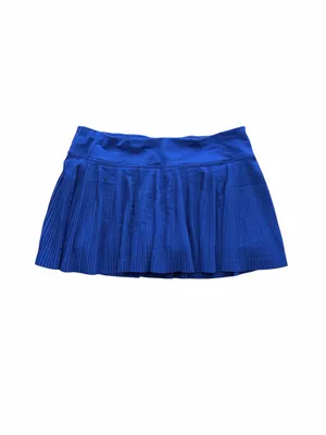 Lululemon Blue Pleat to Street III Pleated Athletic Skirt Size 8 thumbnail 3