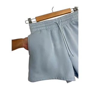 White Fox Sweat Shorts Womens Small Blue Fleece Lounge Casual Athleisure Classic thumbnail 7