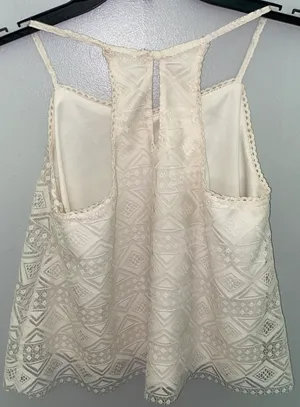 Cato White Flowy Shirt thumbnail 2